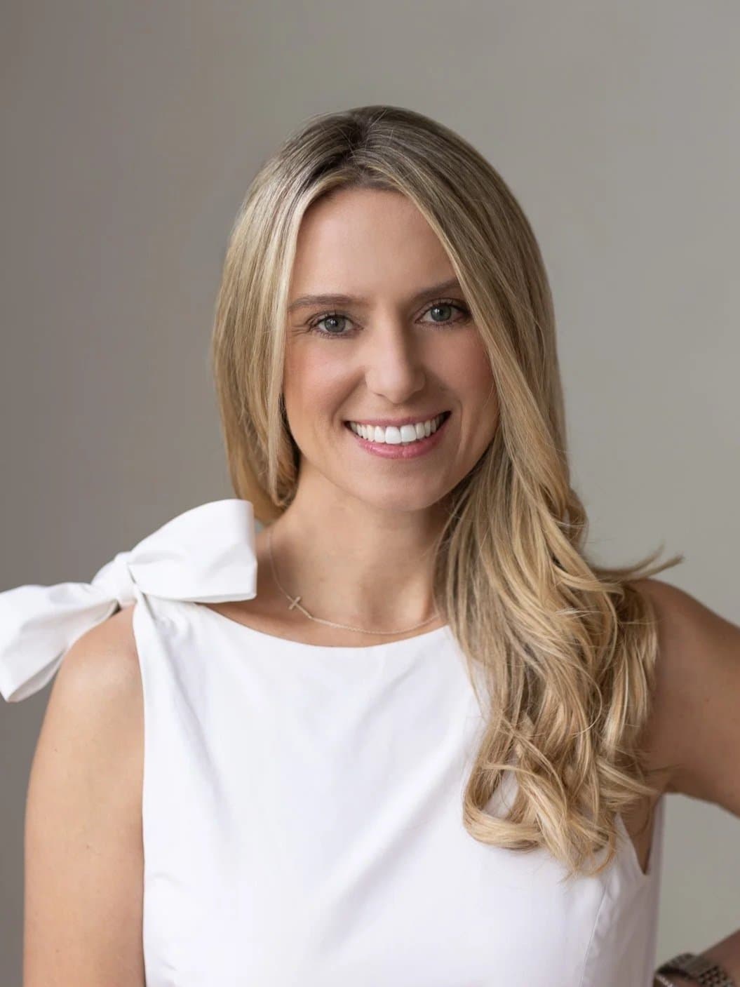Portrait of Brittany Moore in a white top